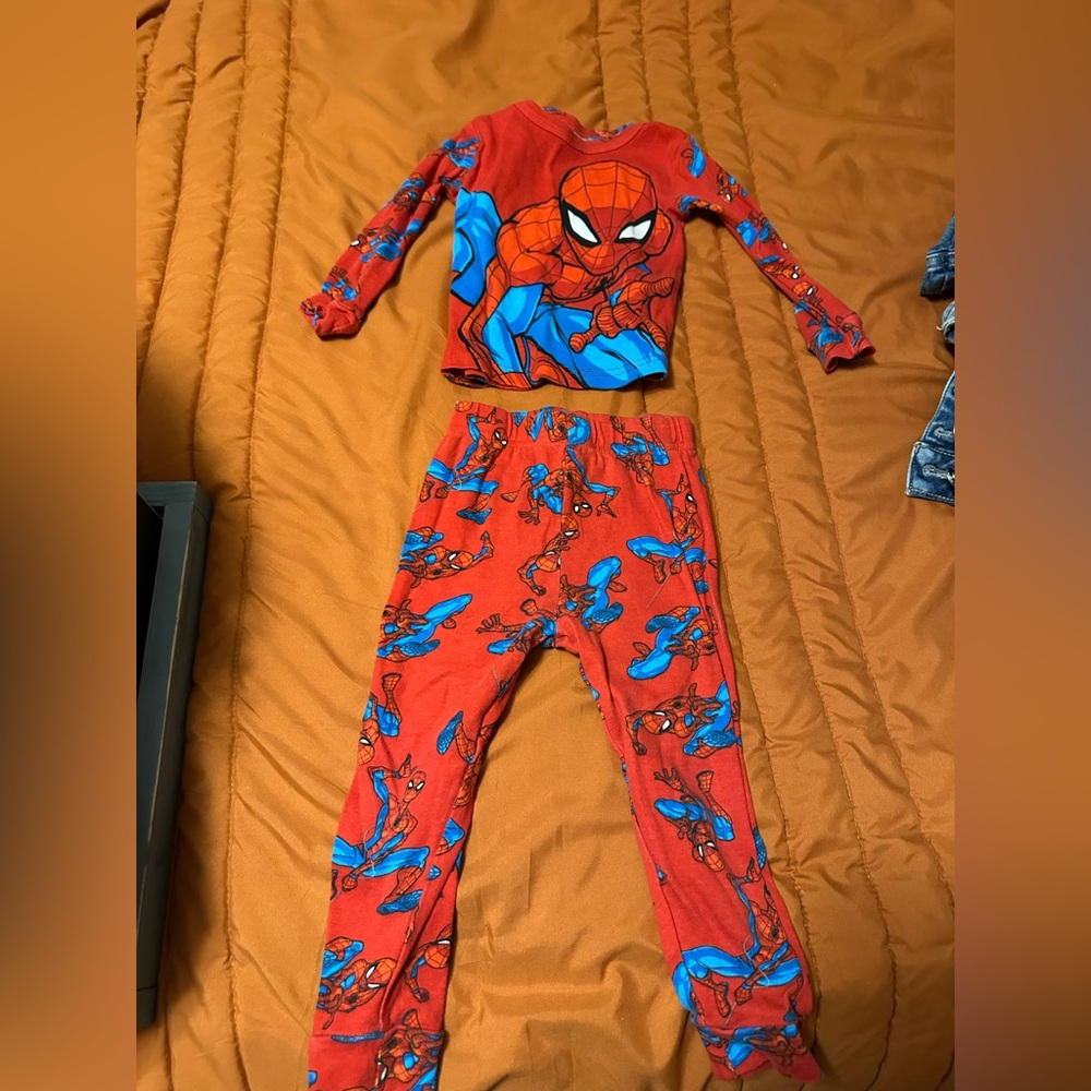Red Spider-Man Pajama Set